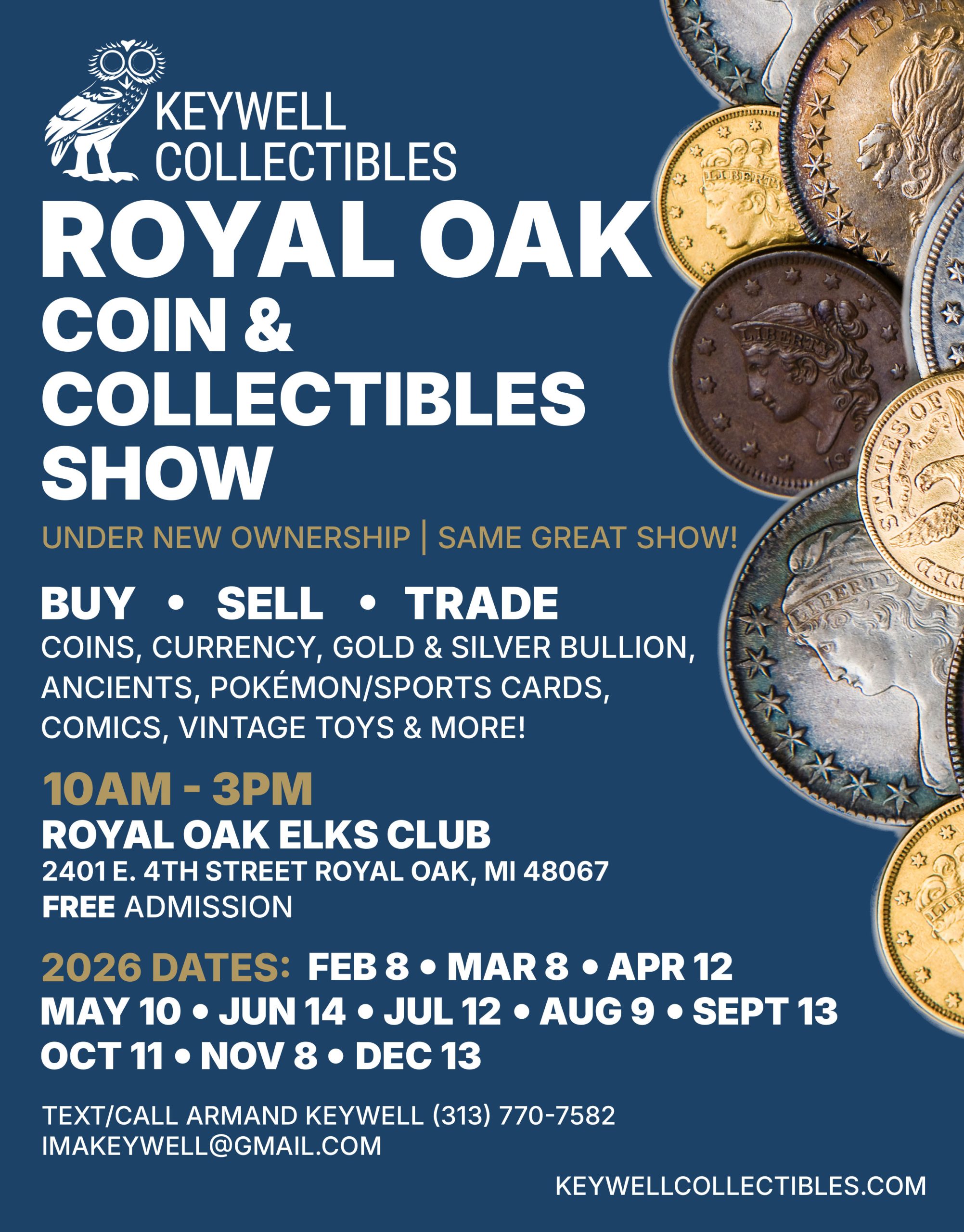 Royal Oak Coin & Collectibles Show