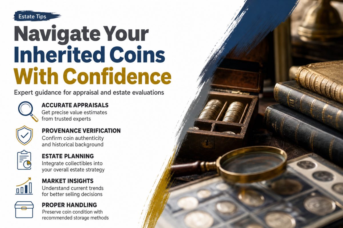 Inherited Coins? Here's How to Navigate Appraisals and Estate Evaluations